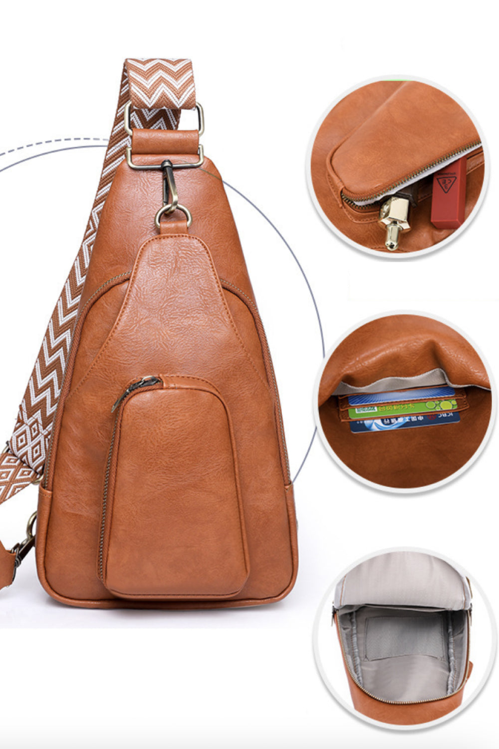 PURE Leather Sling Bag