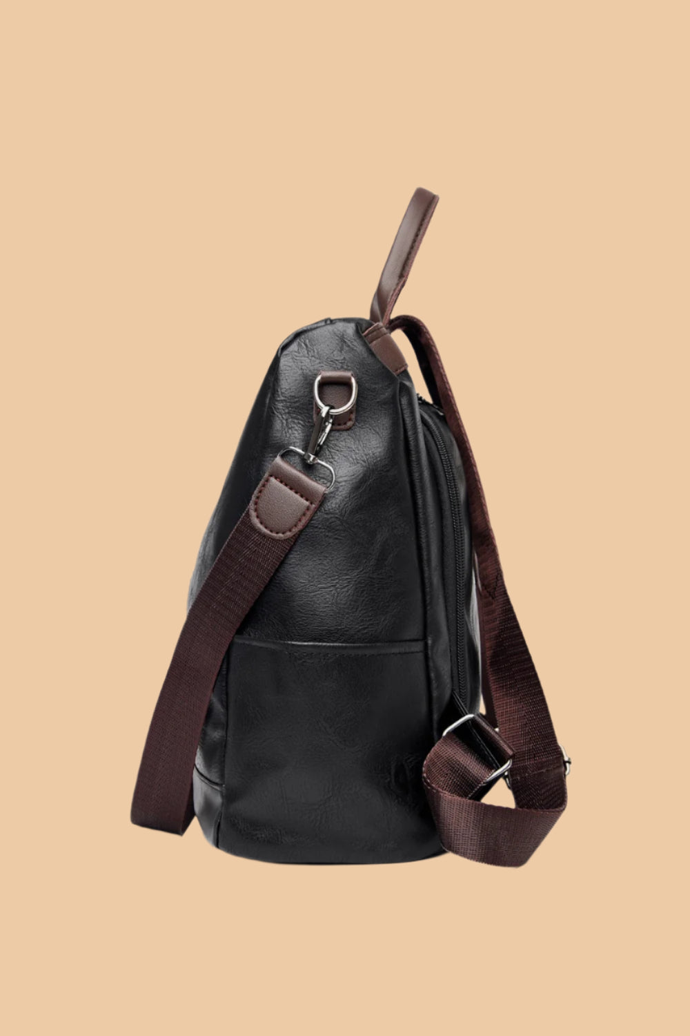 PU Leather Backpack Bag