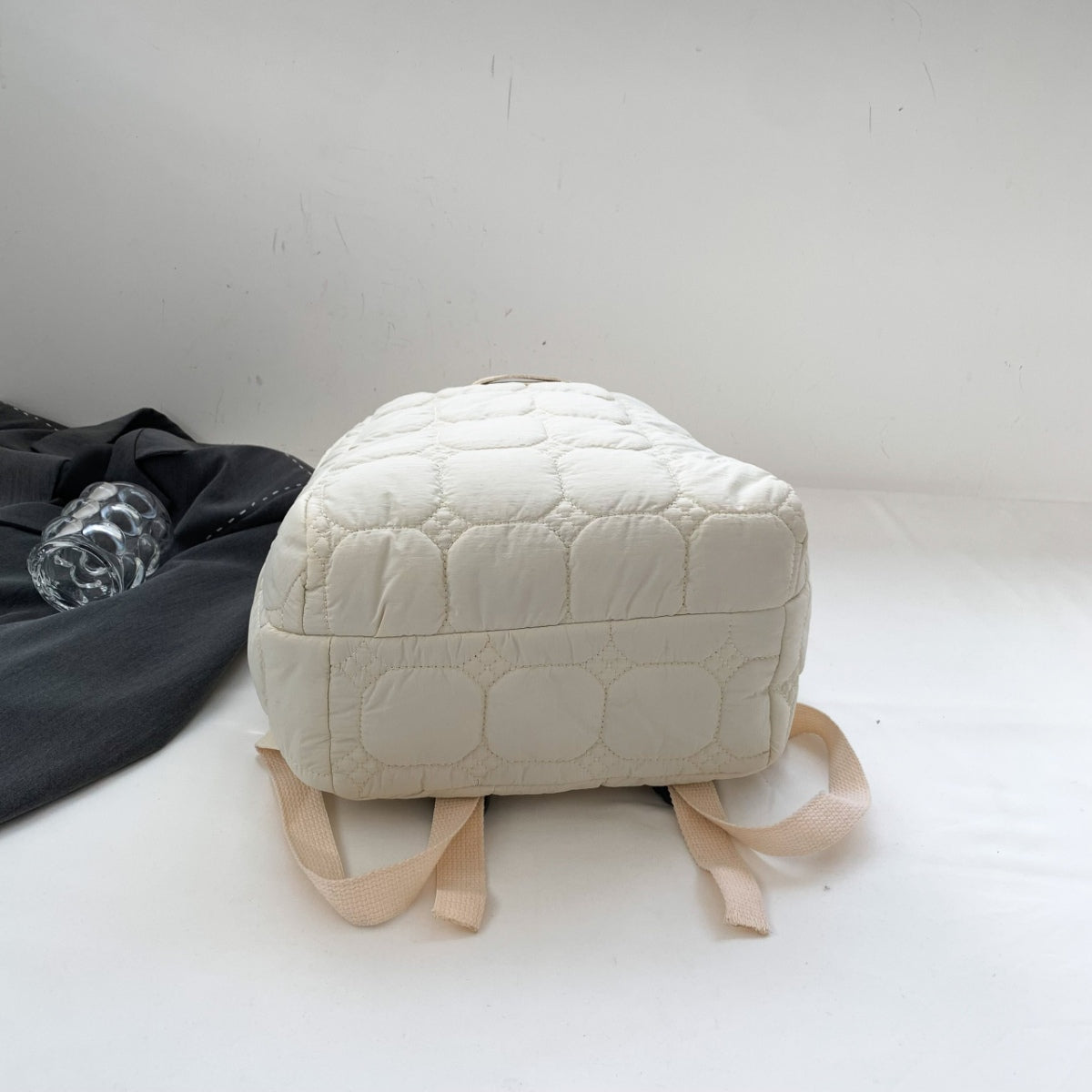 Serenity Quilted Polyester Backpack Bag