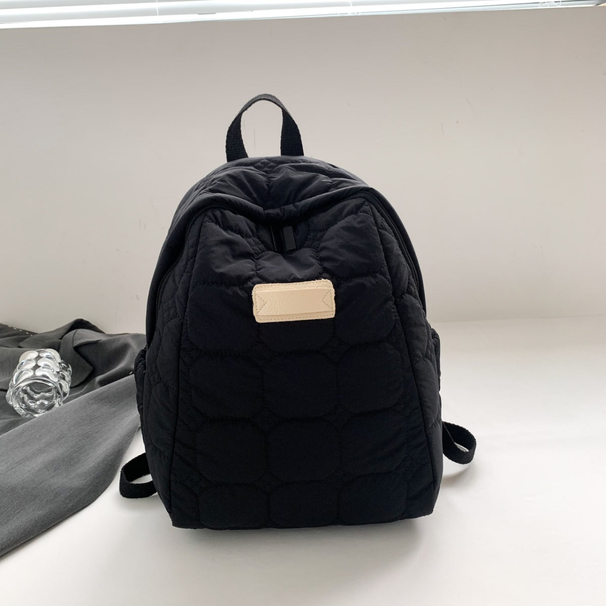 Serenity Quilted Polyester Backpack Bag