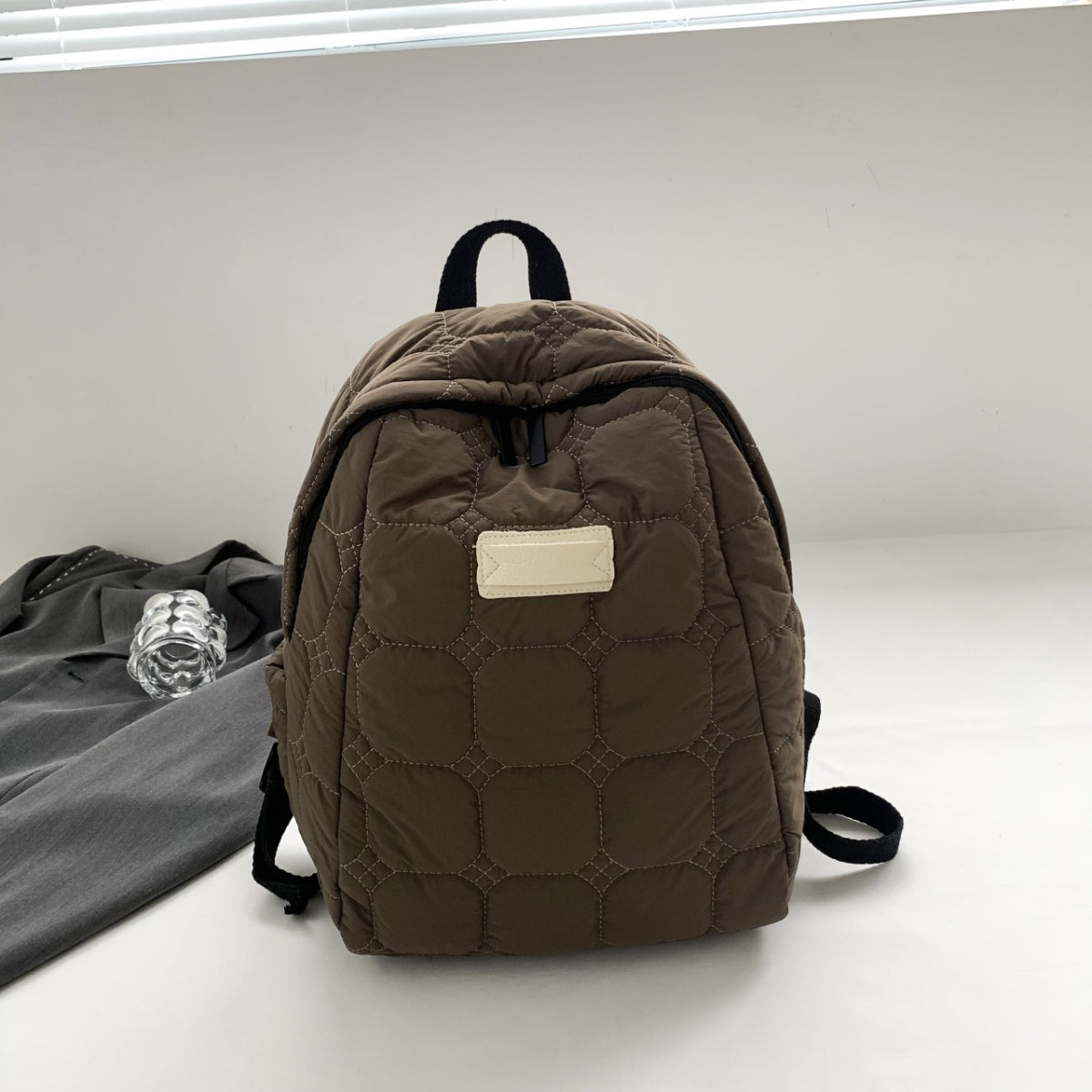 Serenity Quilted Polyester Backpack Bag